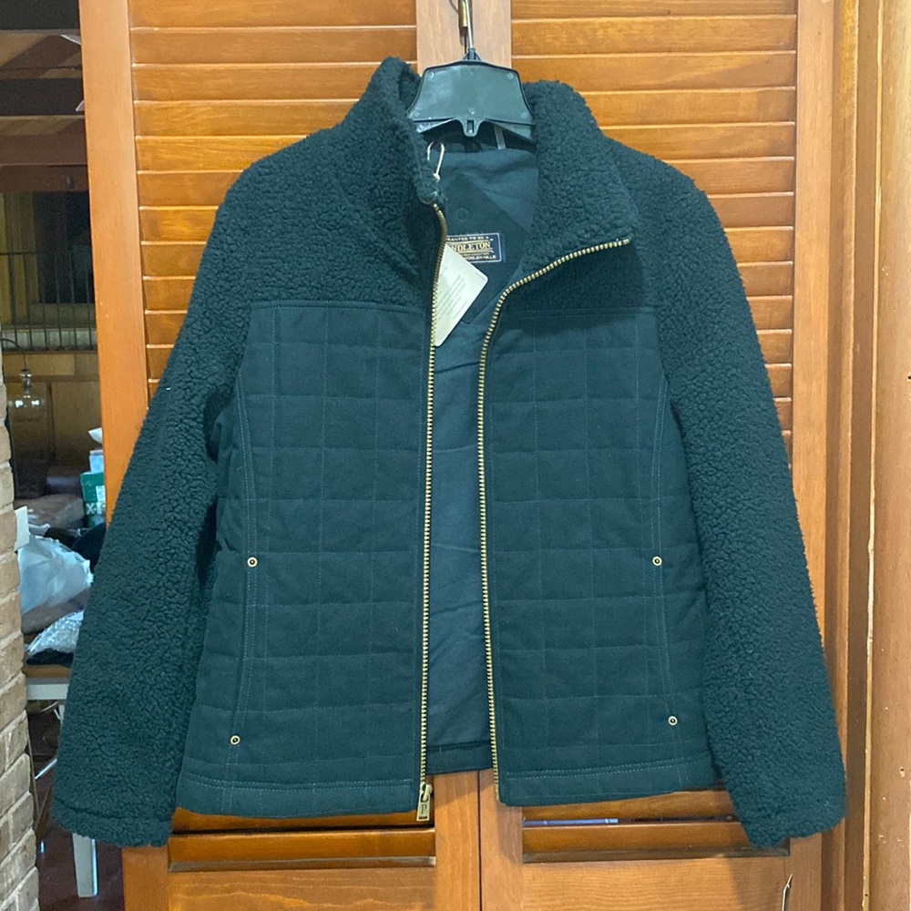 Pendleton Canvas Dark Green Barn Jacket NWT